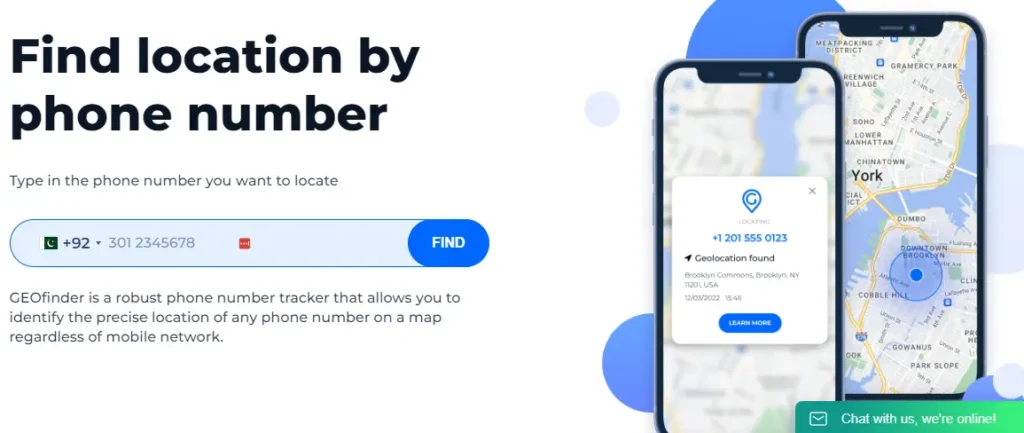 Location by phone number