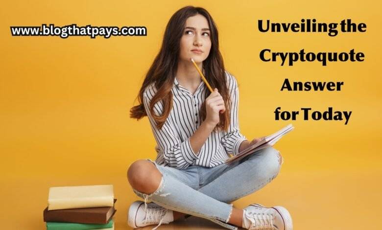 Cryptoquote